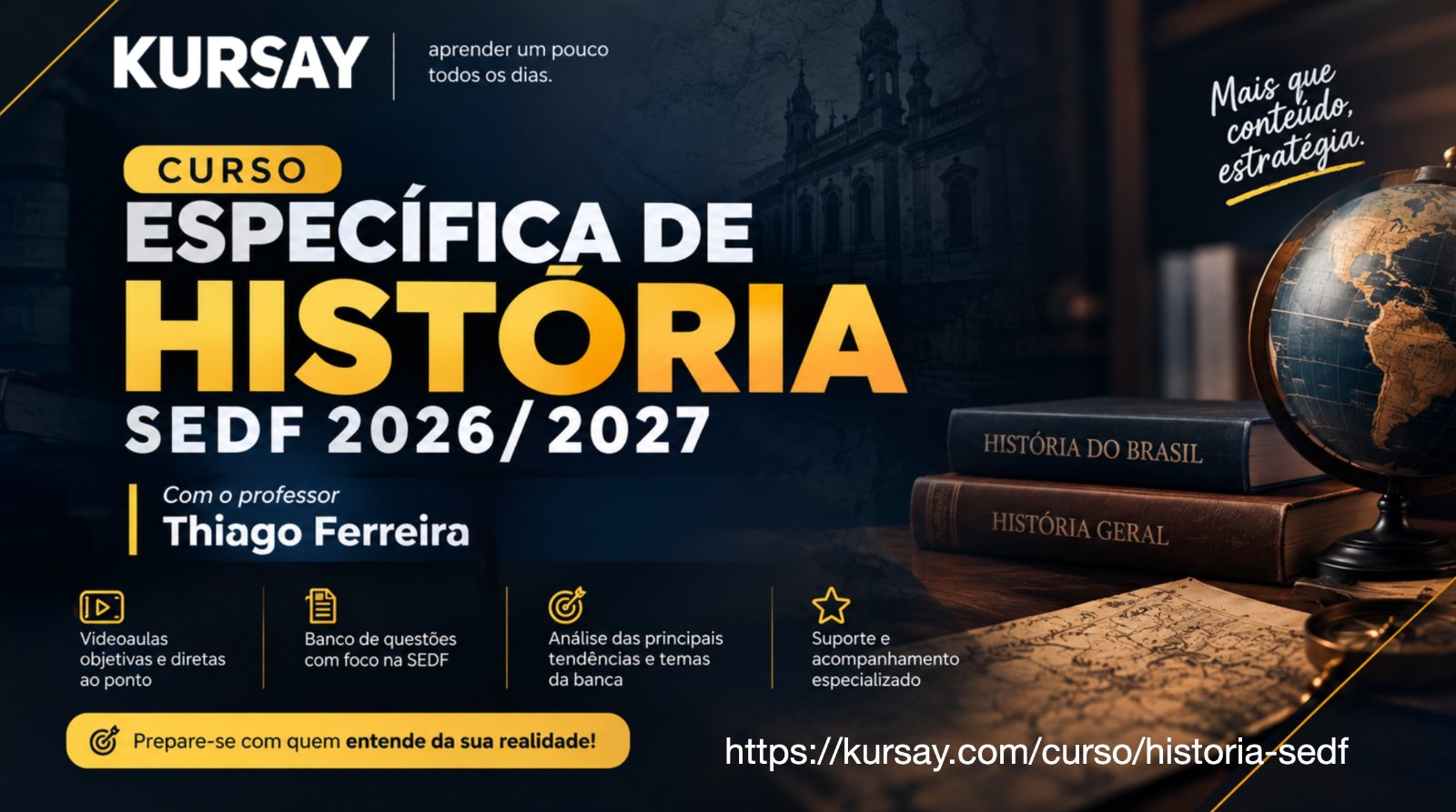 Específica de História SEDF 2026/2027