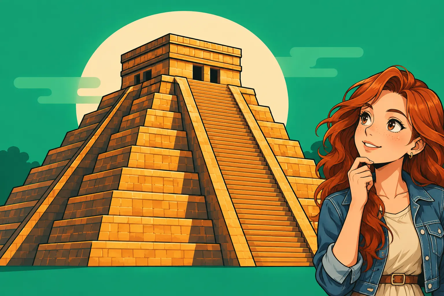 Capa de Civilizações pré-colombianas e a cultura da América