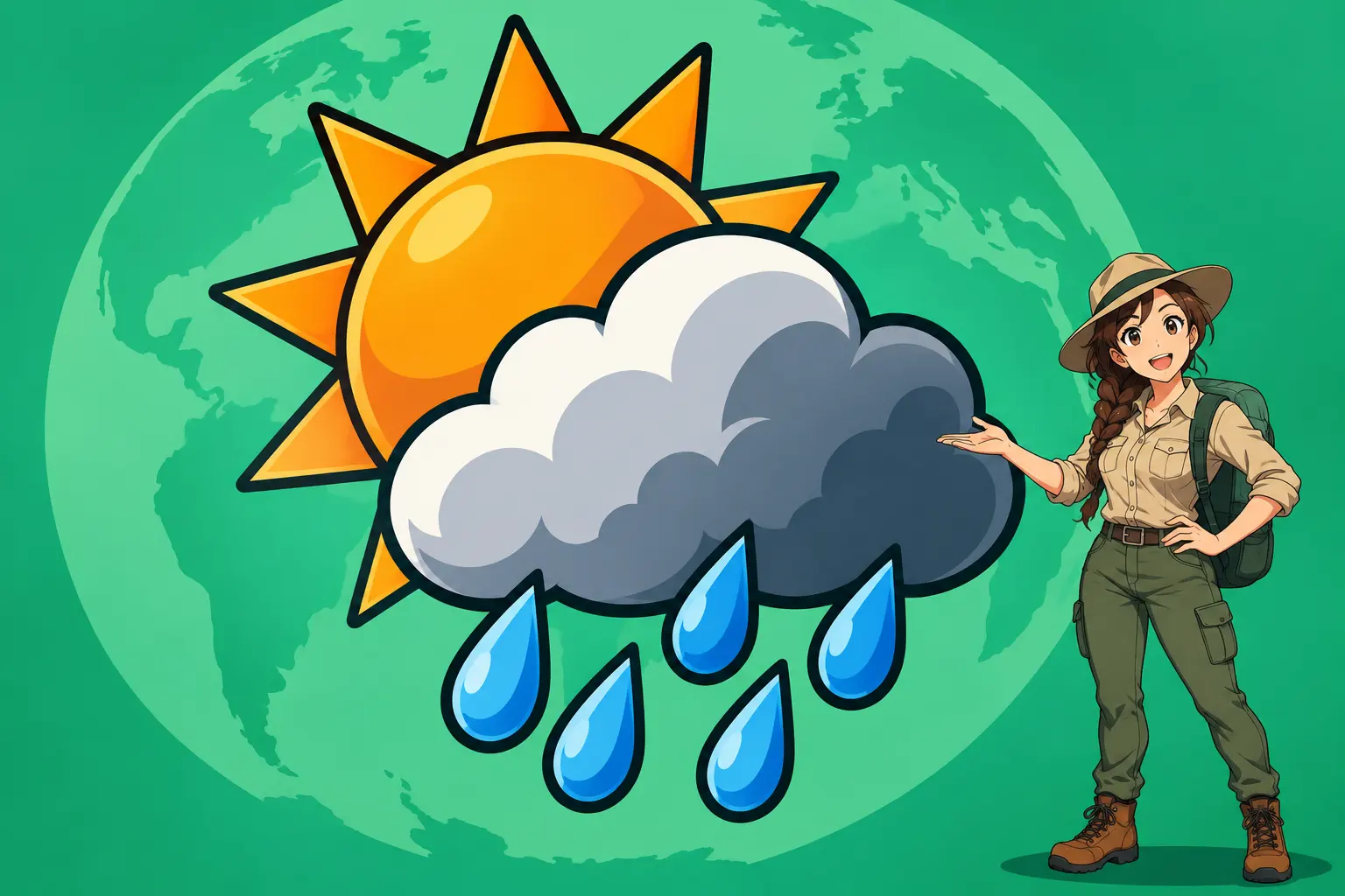 Capa de Tipos de clima e regimes de chuva