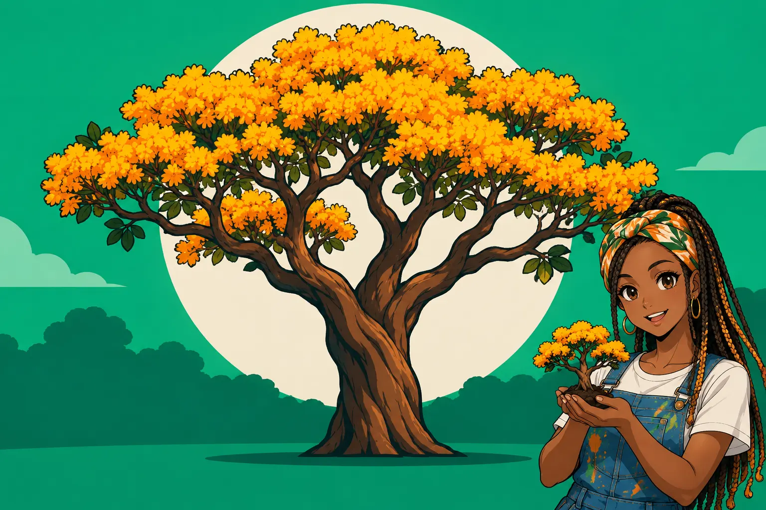 Capa de A Savana Brasileira: Biodiversidade e Desafios do Cerrado
