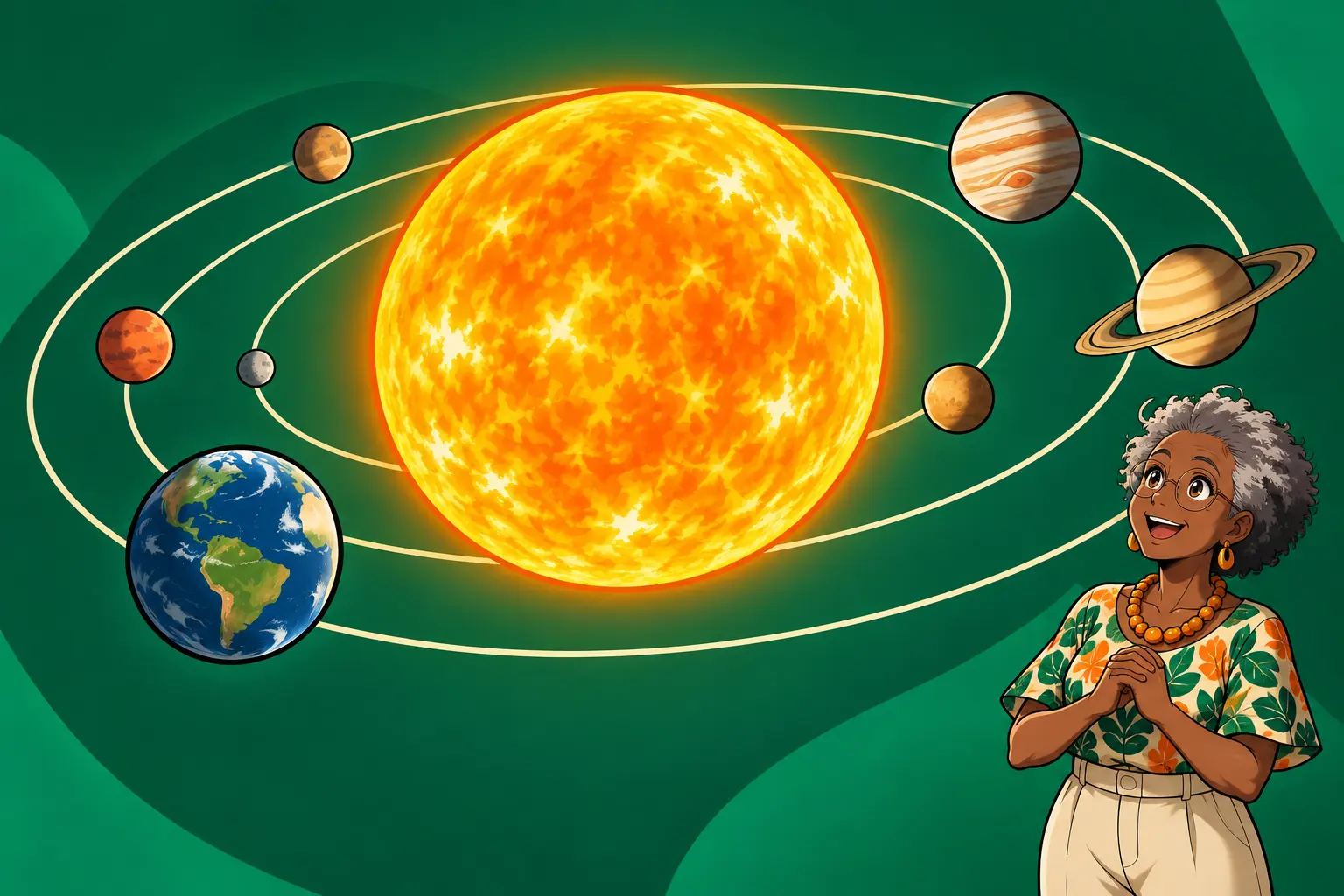 Capa de Gravitação universal e leis de Kepler