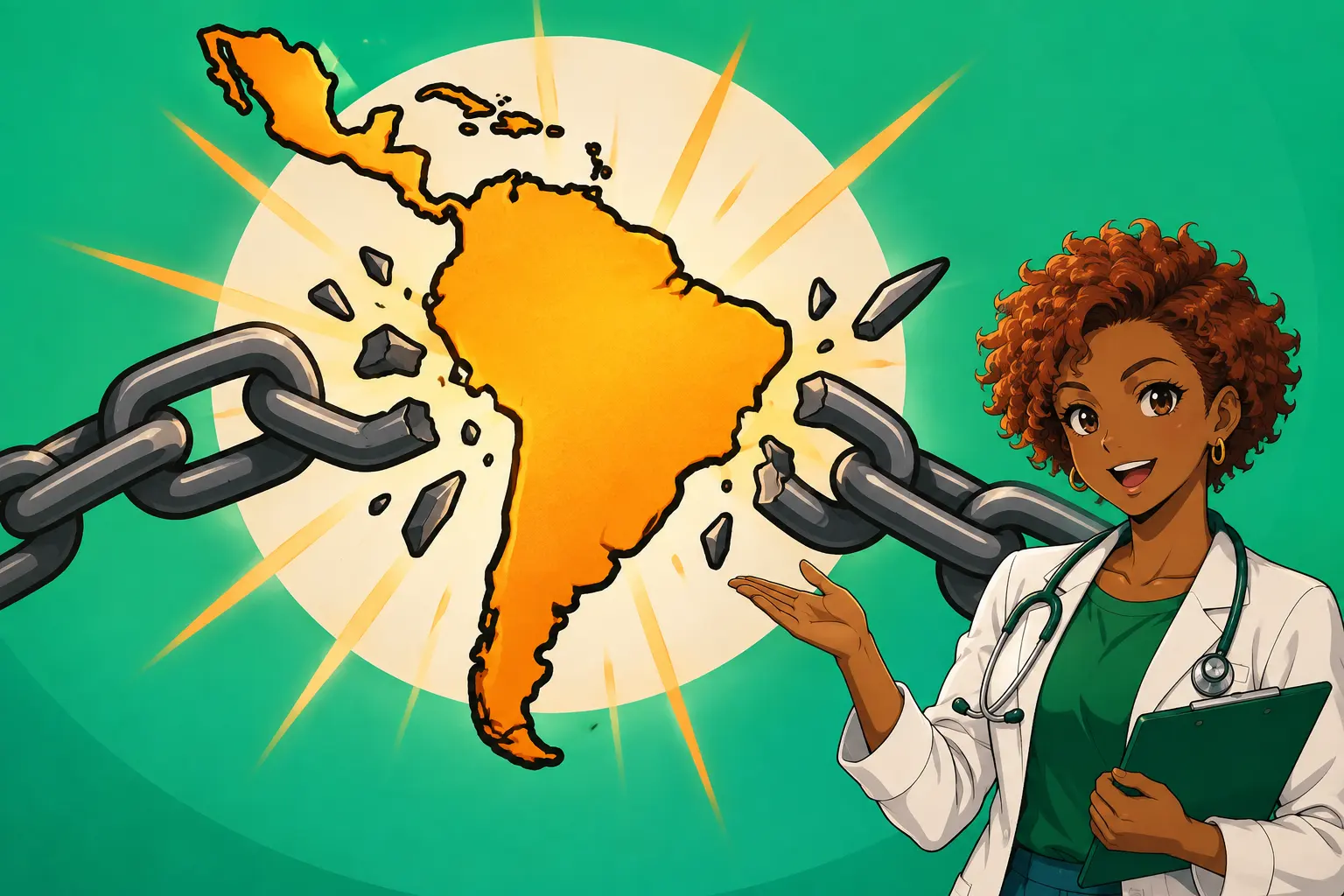Capa de Independências na América Latina