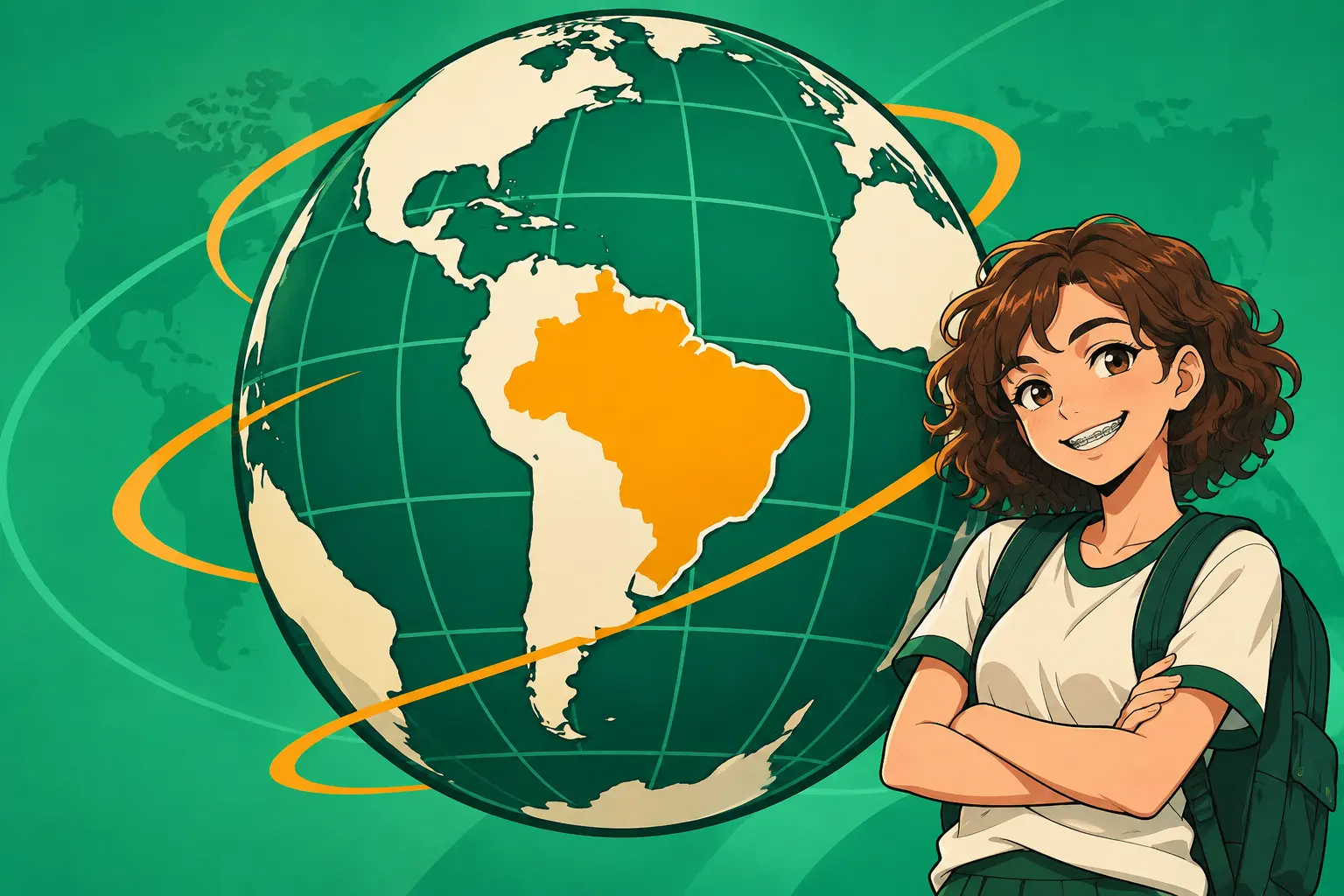Capa de O Brasil no cenário internacional atual