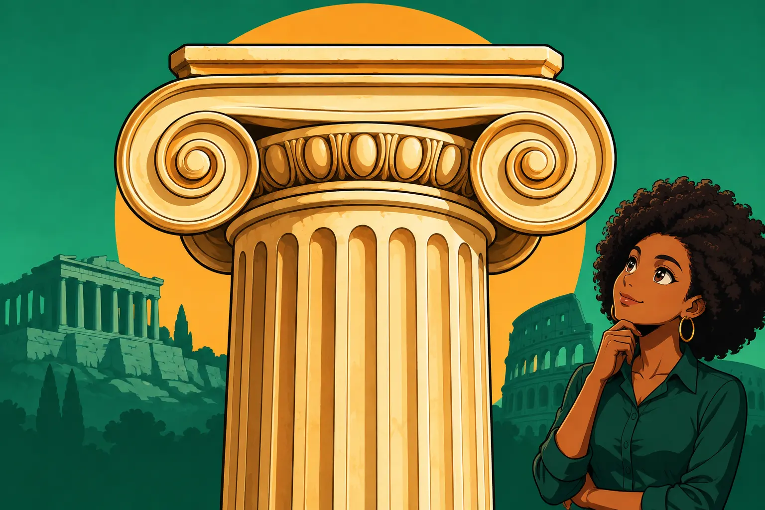 Capa de Grécia e Roma: política, cultura e legado