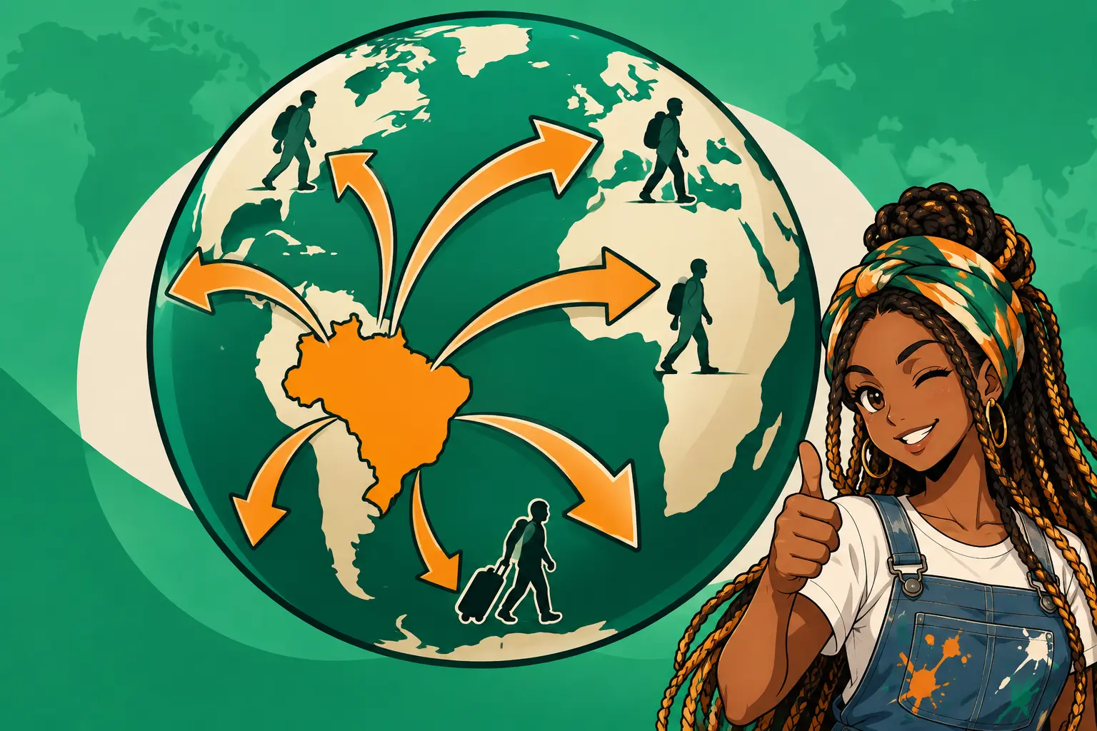 Capa de Movimentos populacionais no Brasil e no mundo