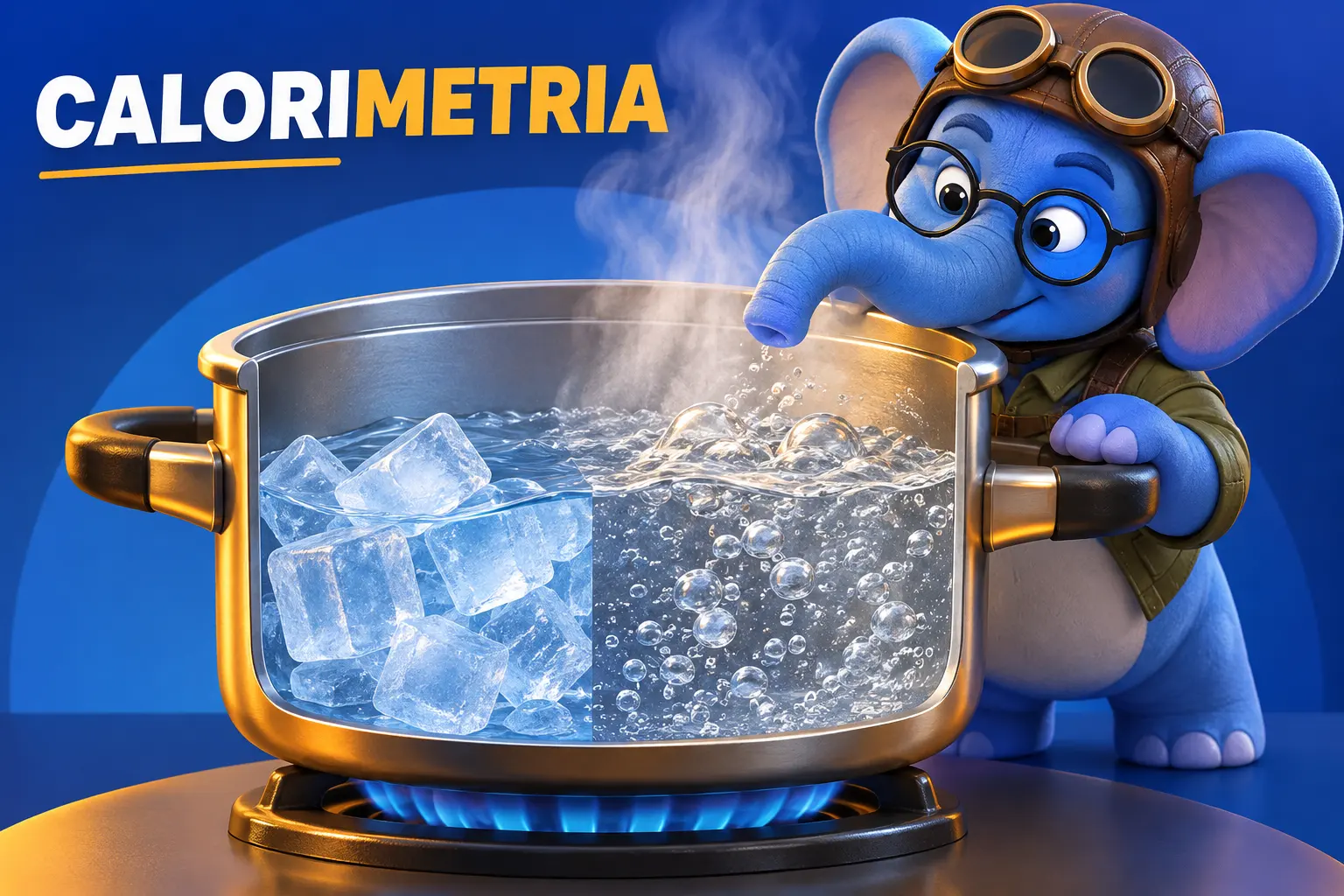 Capa de Calorimetria e mudanças de estado