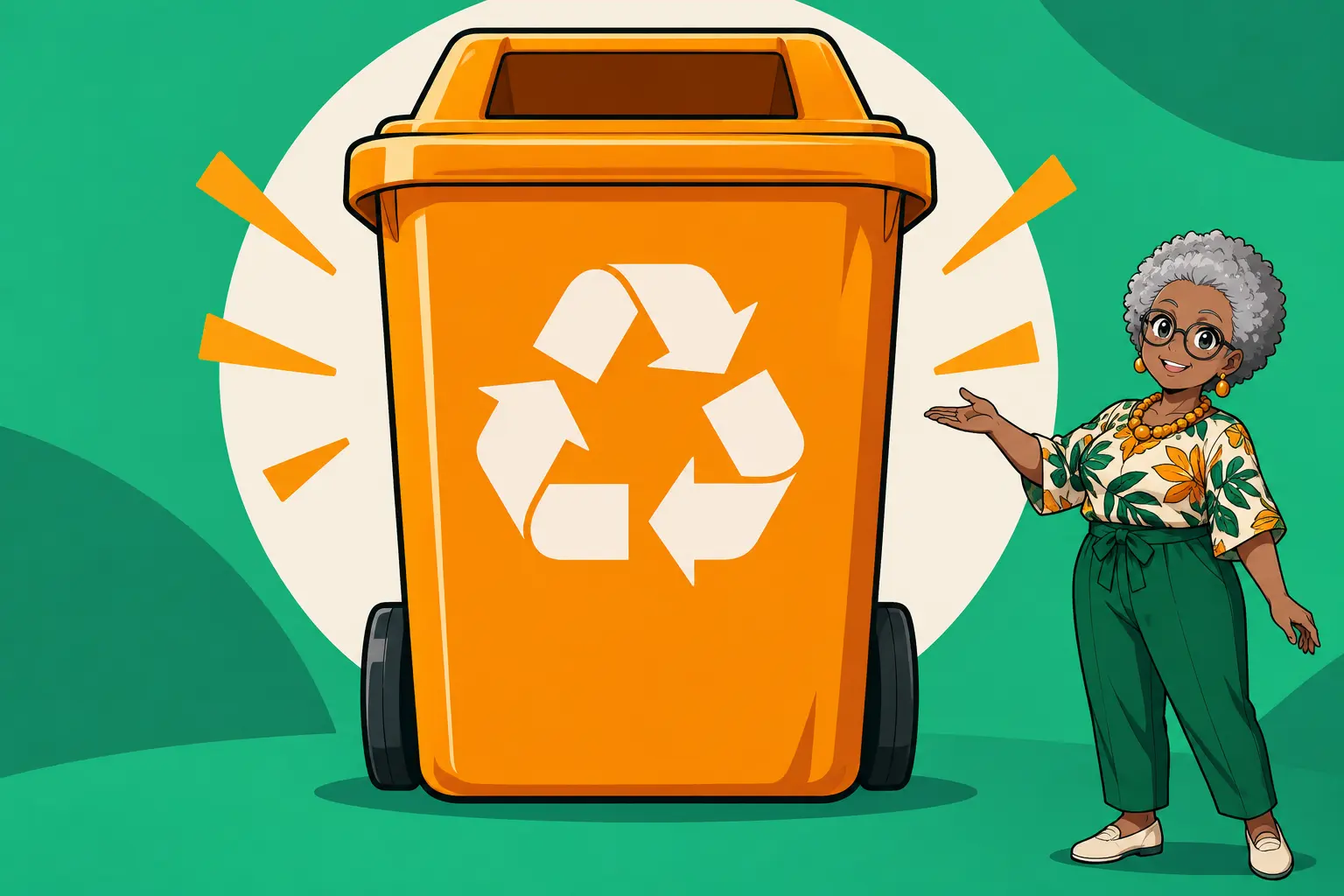 Capa de Lixo, reciclagem e consumo consciente