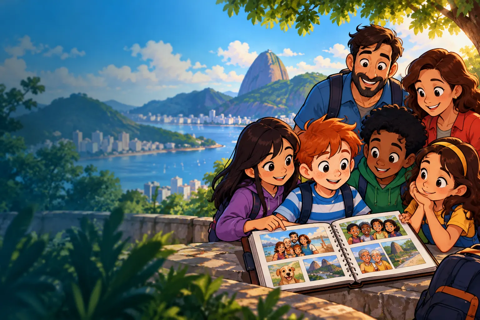 Capa de Family and friends