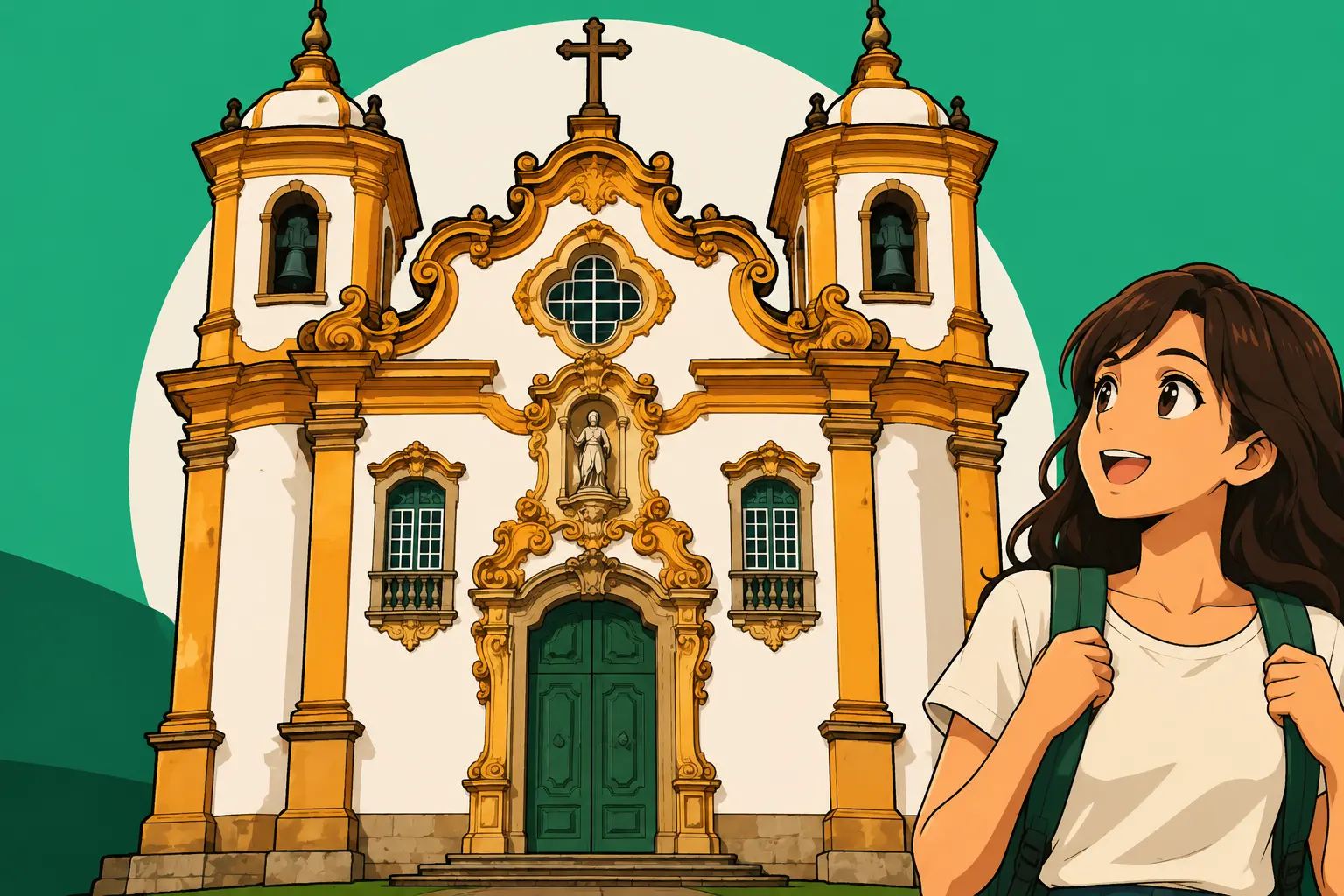 Capa de Arte colonial brasileira e barroco mineiro