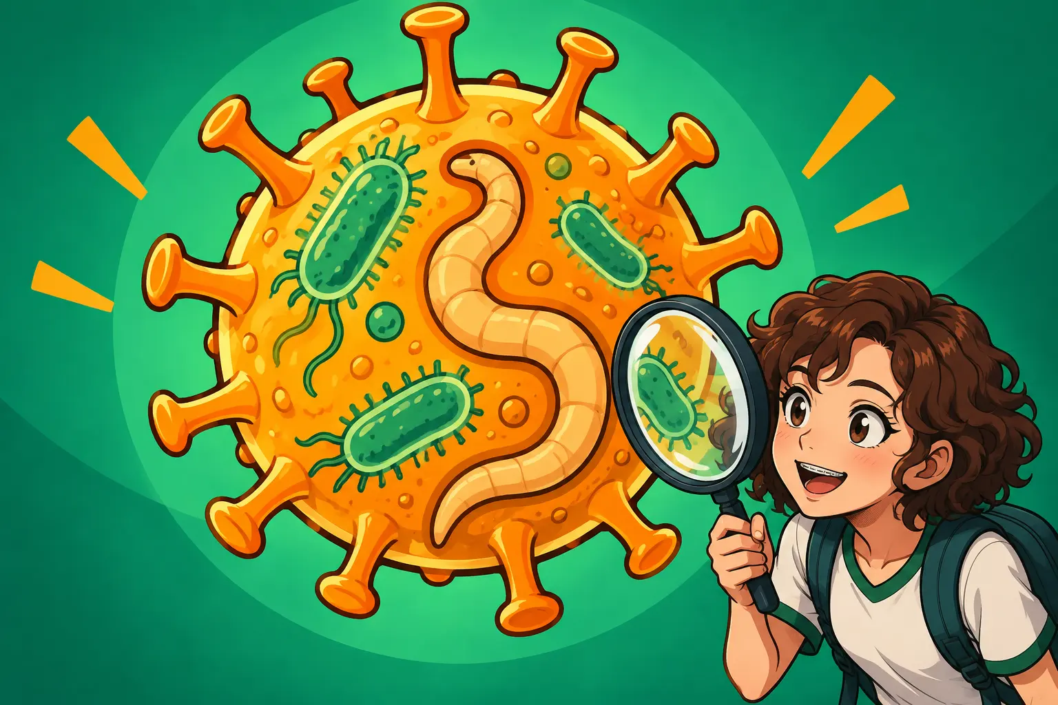 Capa de Microbiologia, Parasitologia e Imunologia