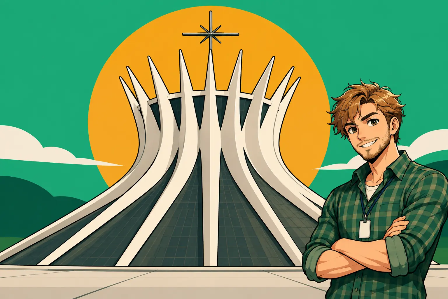 Capa de Brasília e a integração do Brasil Central