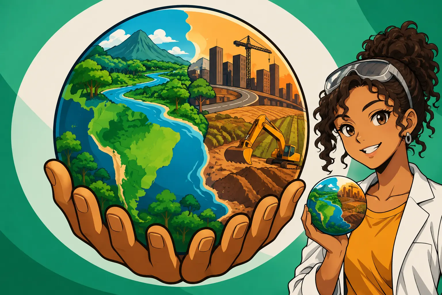 Capa de Trabalho e natureza na construção do território