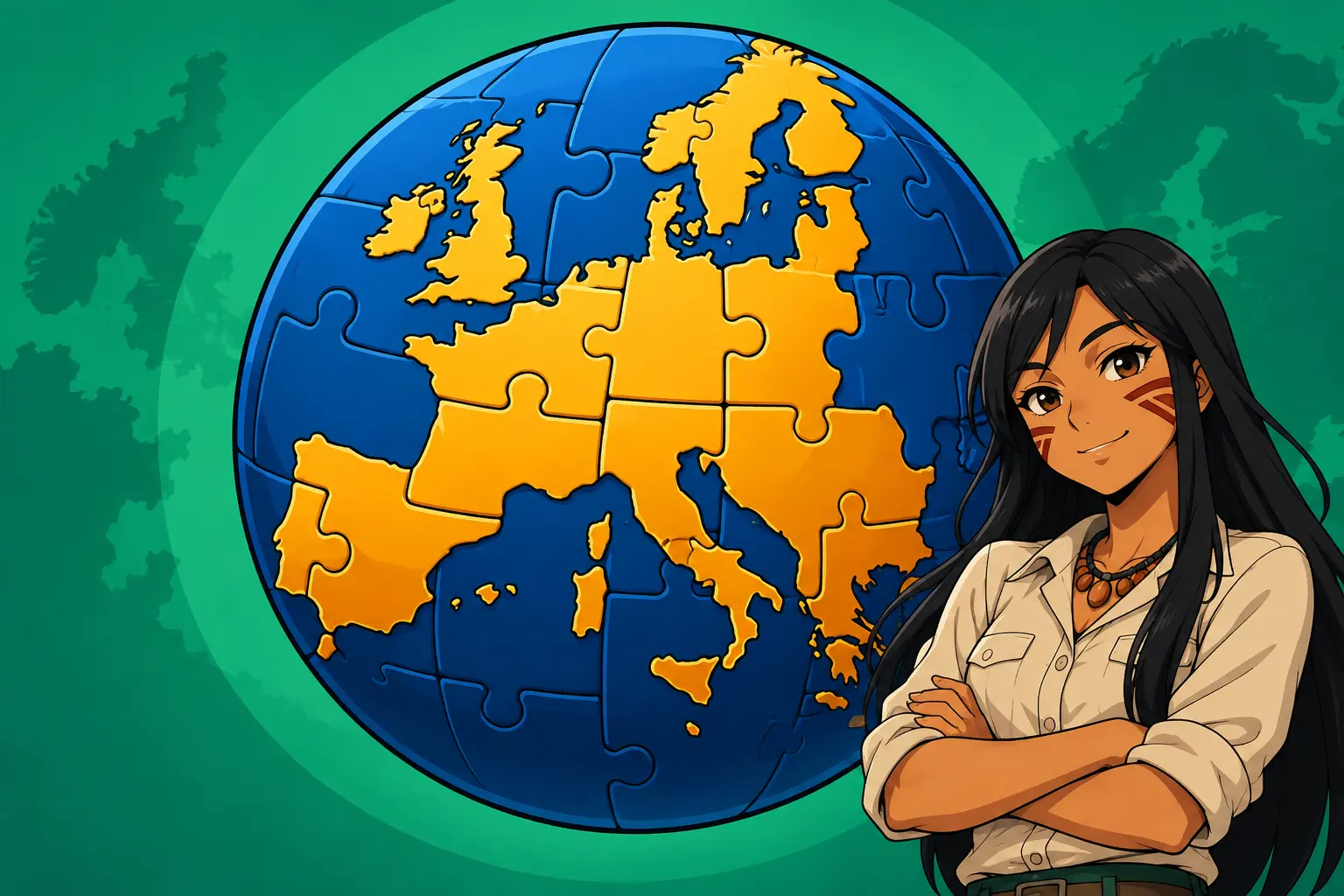 Capa de Unificação europeia e blocos econômicos
