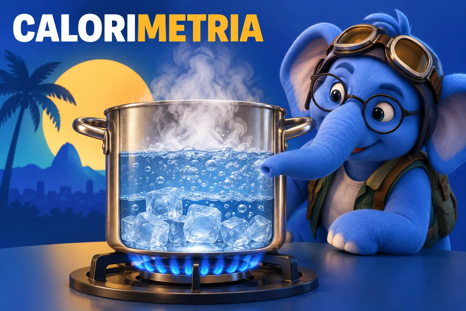Capa de Calorimetria e mudanças de estado
