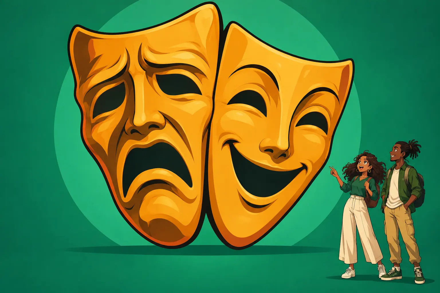Capa de Teatro: da tragédia grega ao realismo