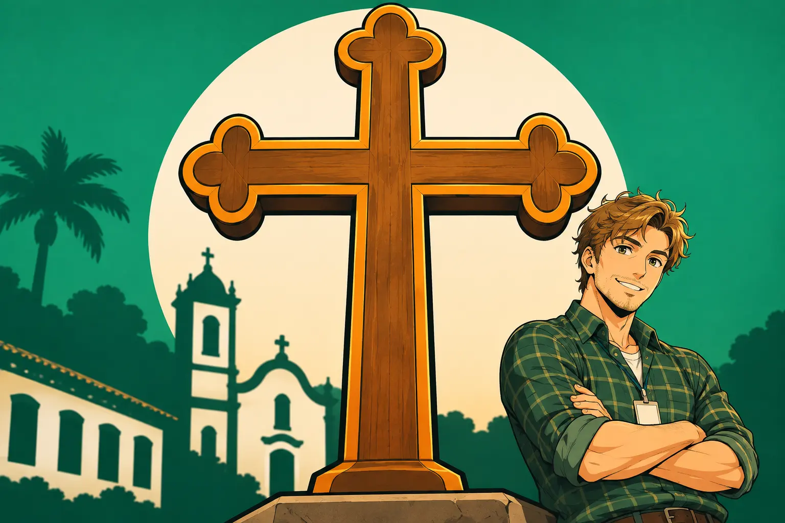 Capa de Cultura e religião no Brasil colonial