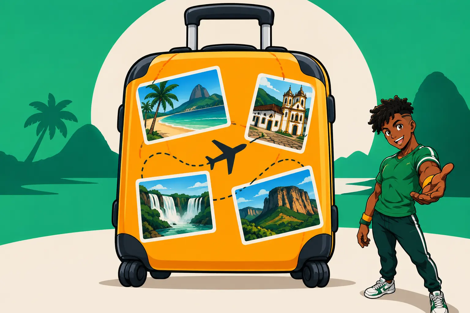Capa de Turismo e economia regional