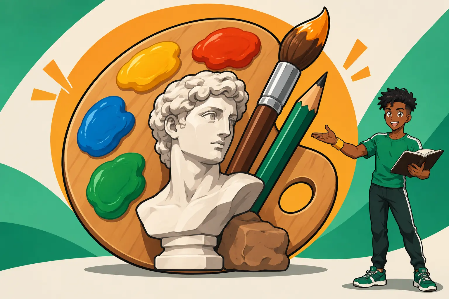 Capa de Desenho, pintura e escultura