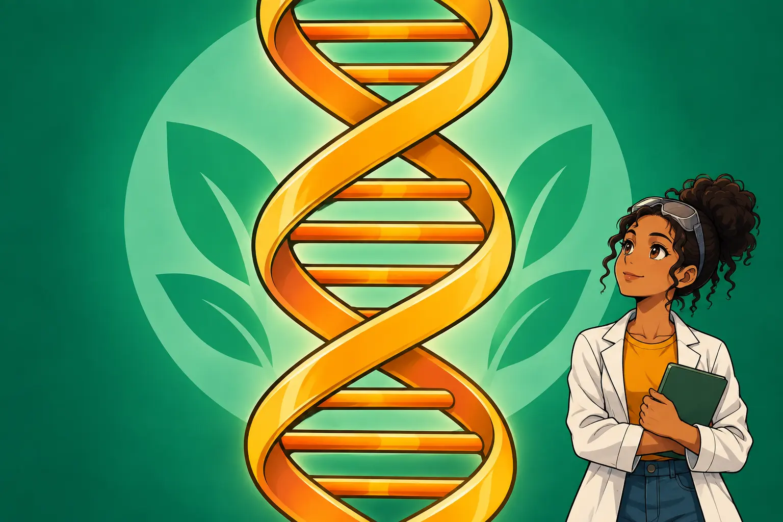 Capa de Genética molecular e biotecnologia