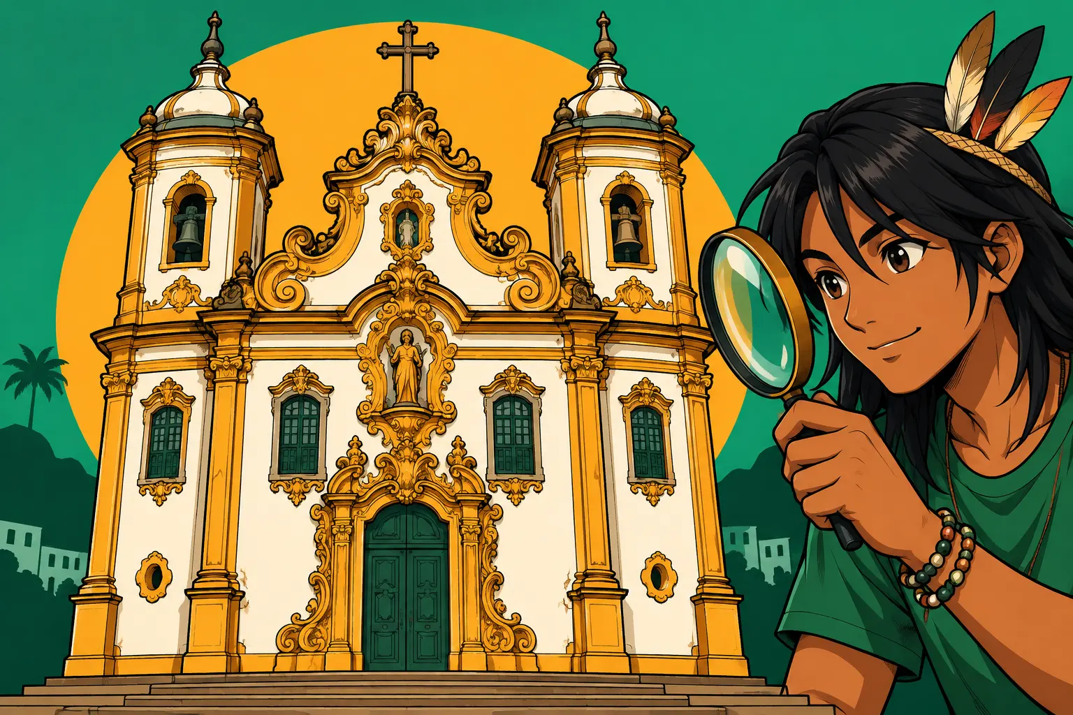 Capa de Barroco no Brasil e no mundo