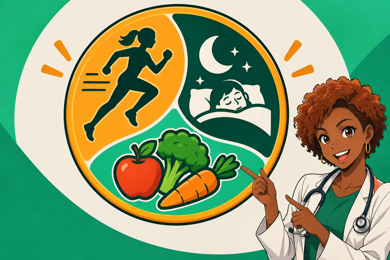 Capa de Atividade física, sono e alimentação