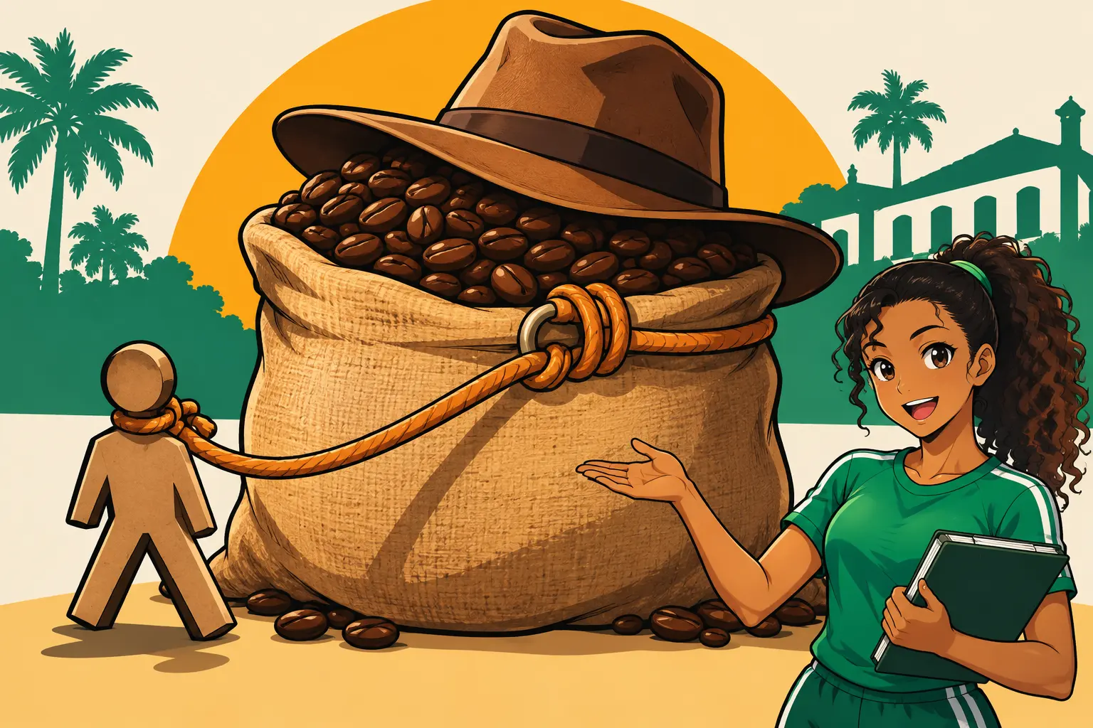 Capa de República Velha: café, coronelismo e voto de cabresto