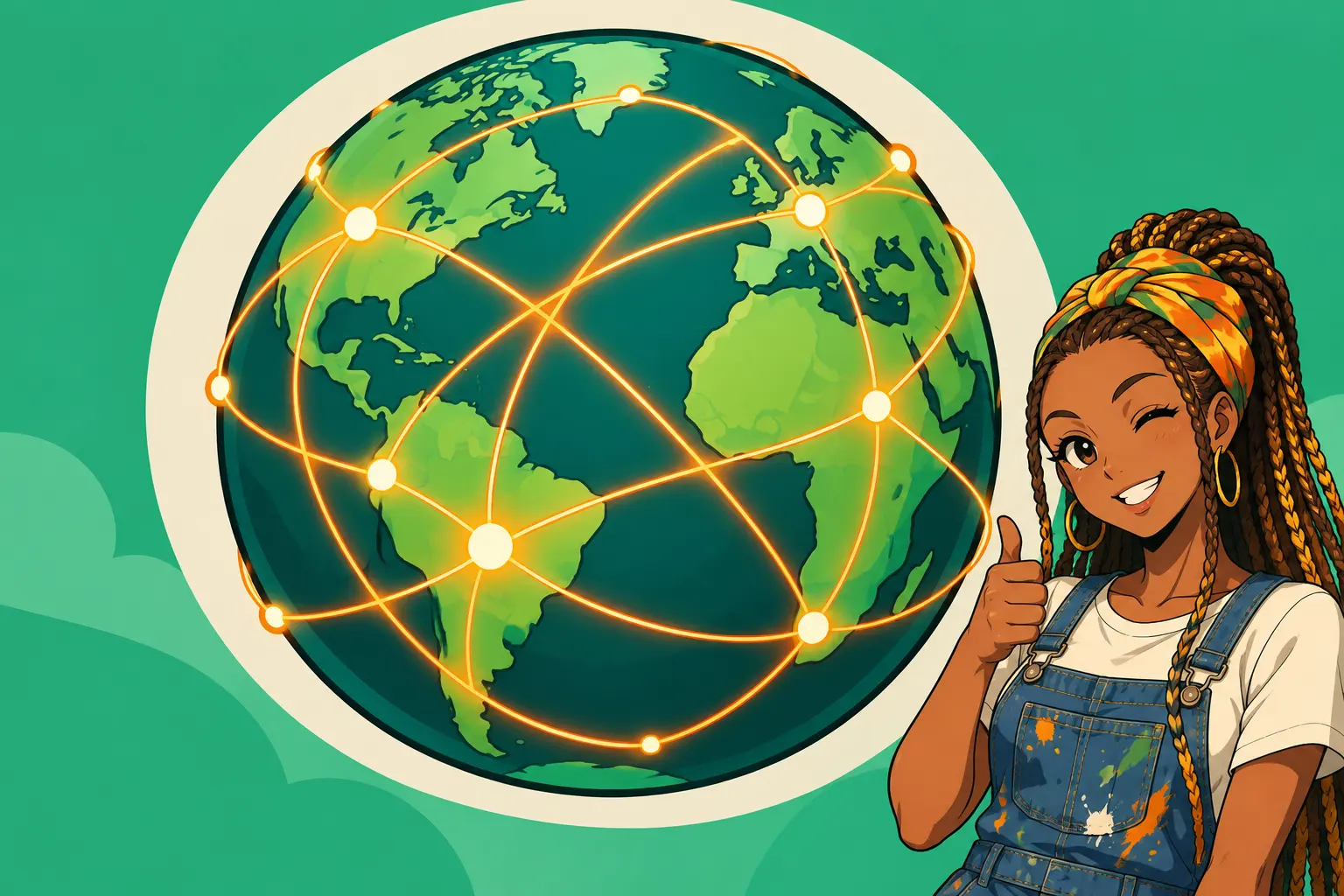 Capa de Redes de comunicação e organização da população global