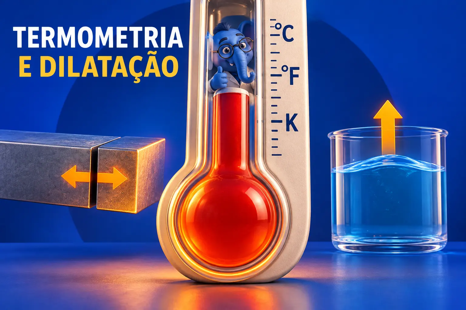 Capa de Termometria e dilatação