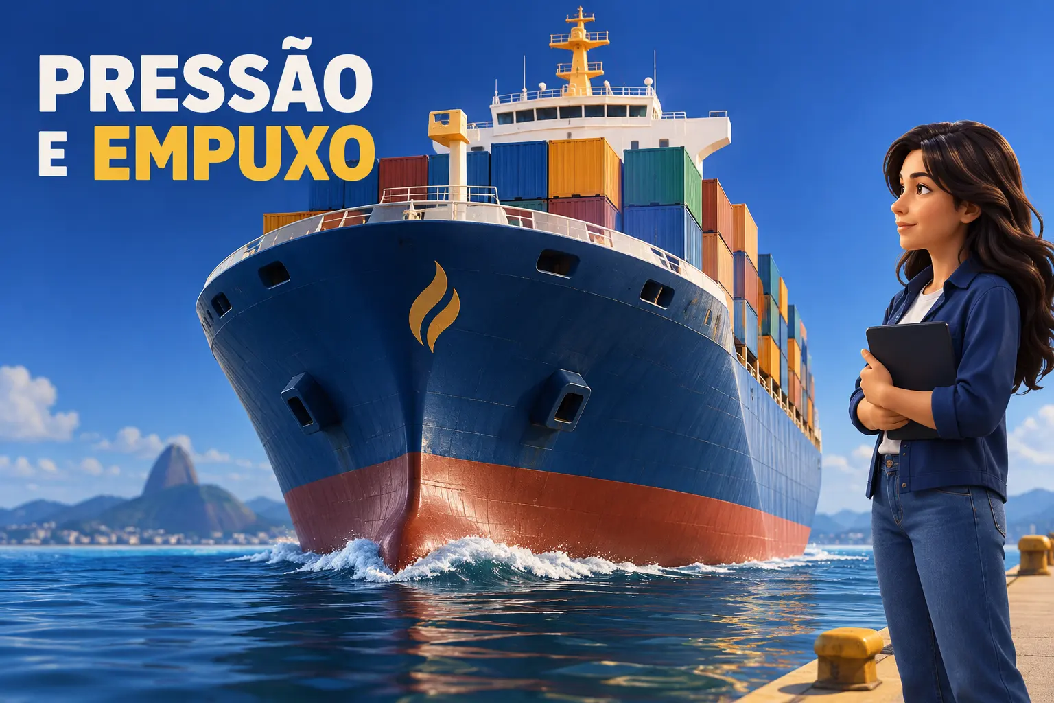 Capa de Hidrostática: pressão e empuxo