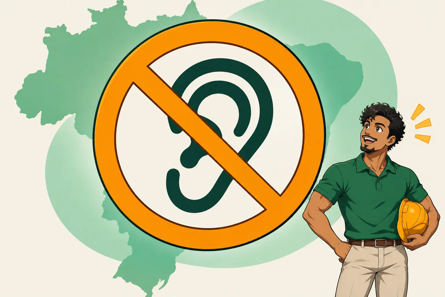 Capa de Ser surdo no Brasil