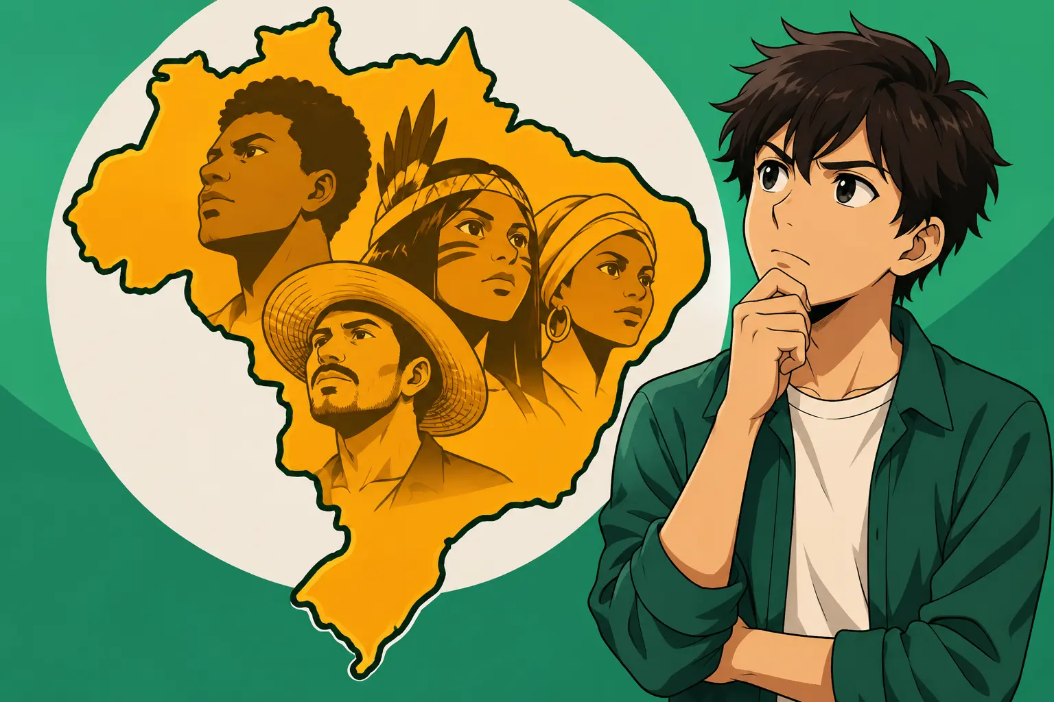 Capa de Pensamento social brasileiro