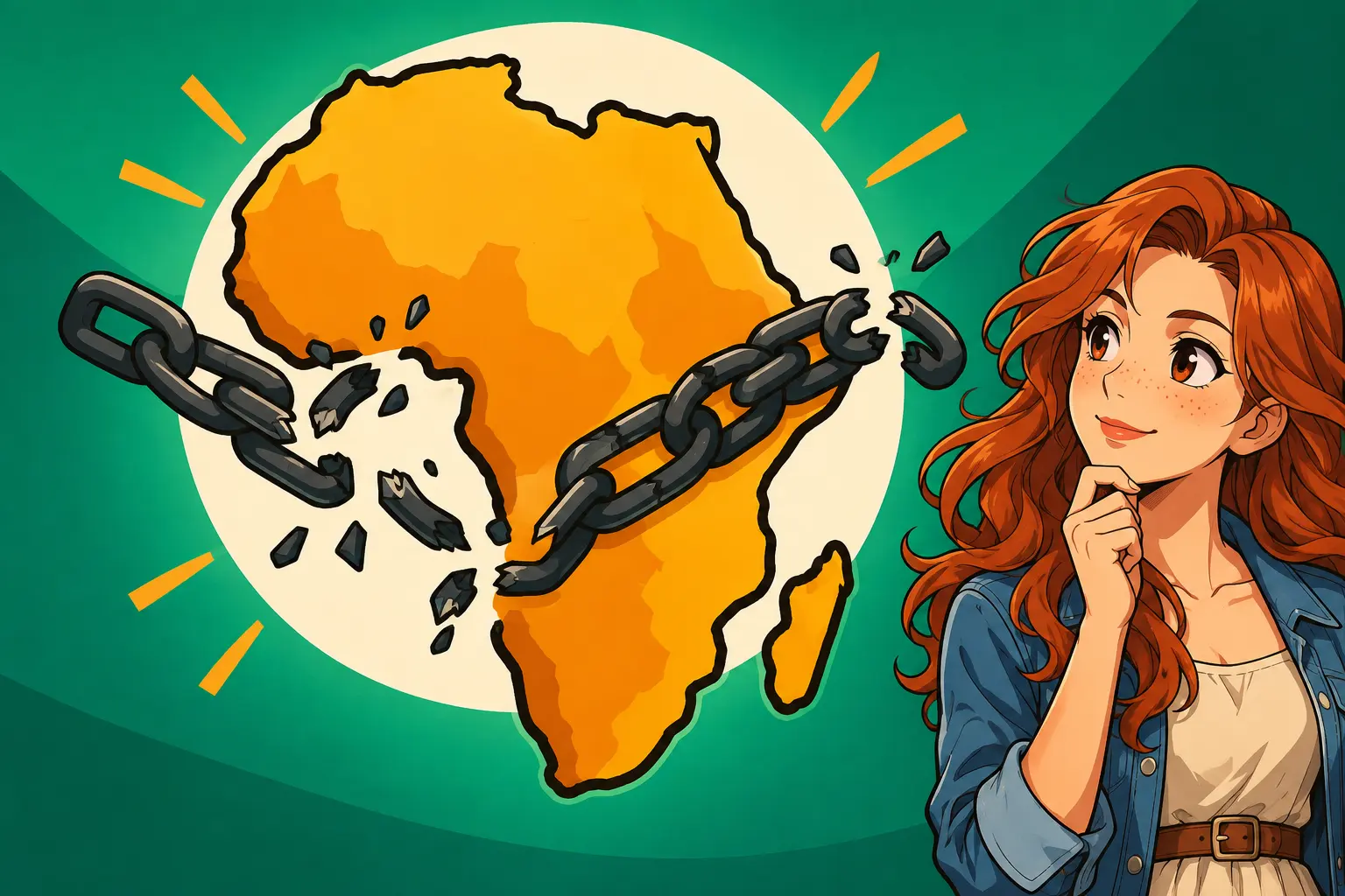 Capa de Colonização e descolonização da África