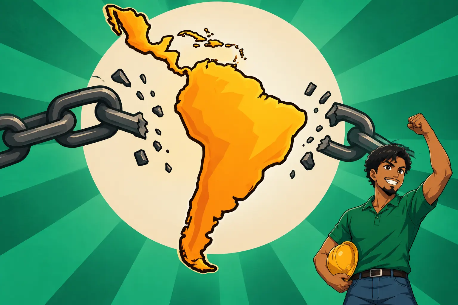 Capa de Independências na América Latina