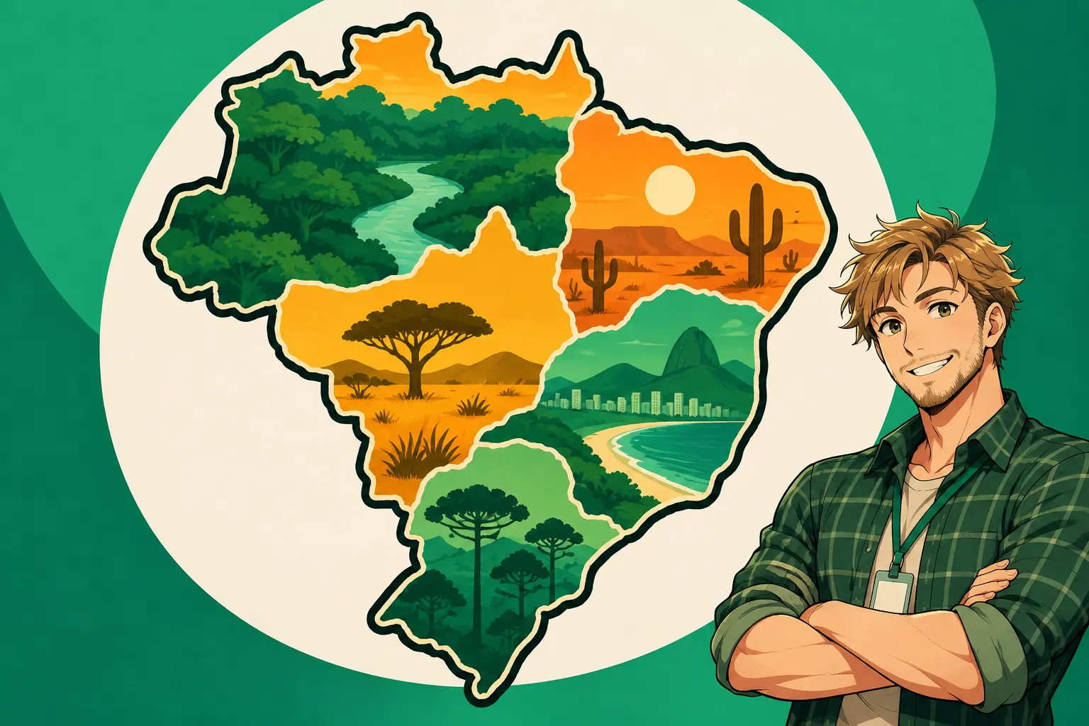 Capa de Divisão e dinâmica regional brasileira