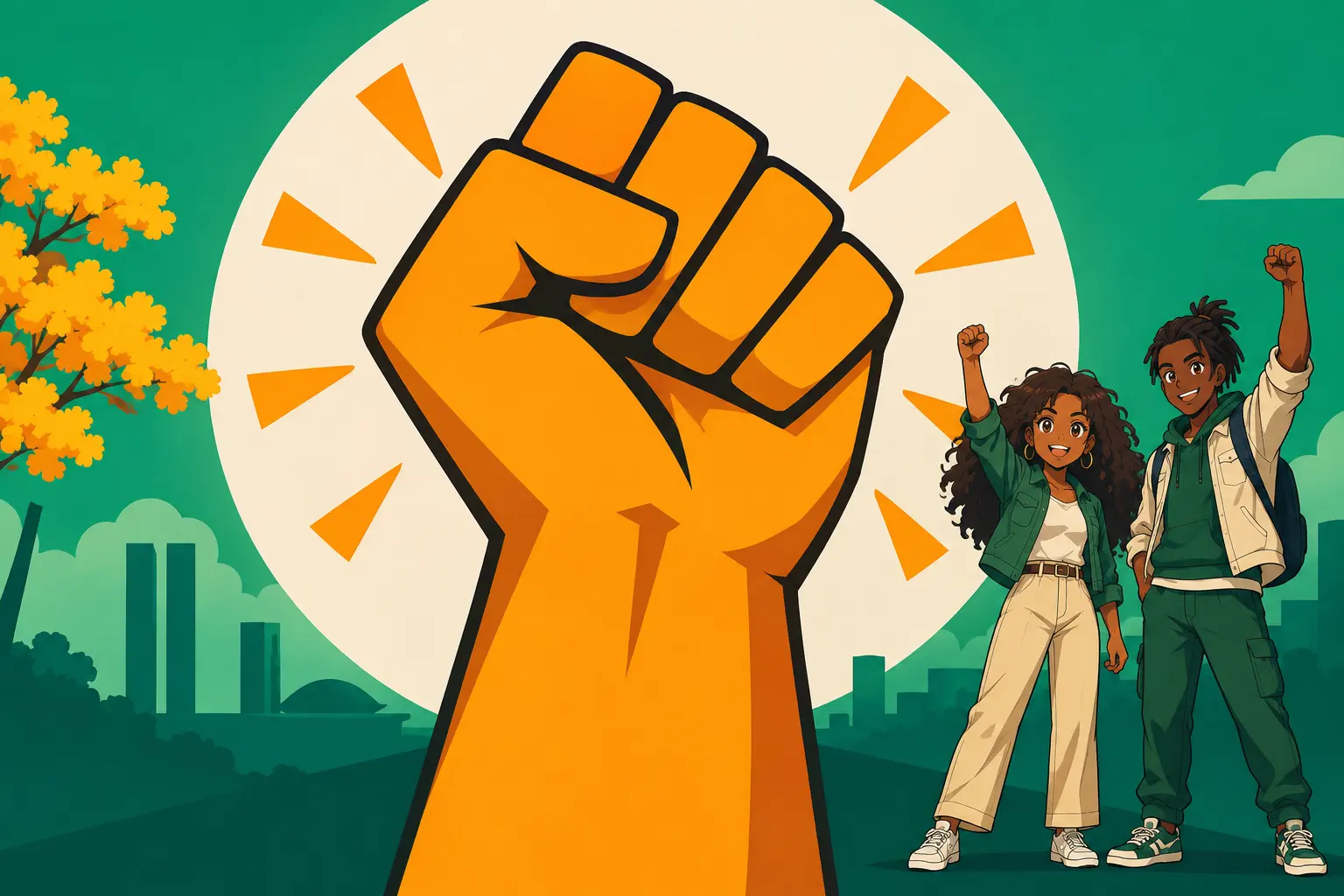 Capa de Movimentos Sociais e Participação Política