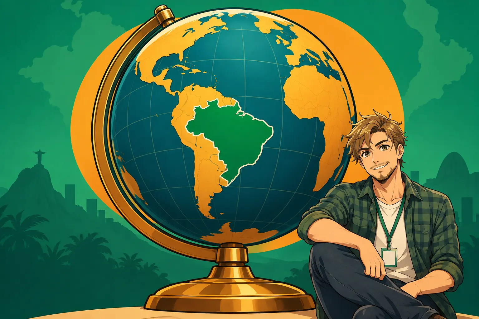 Capa de Brasil e o mundo no século XX