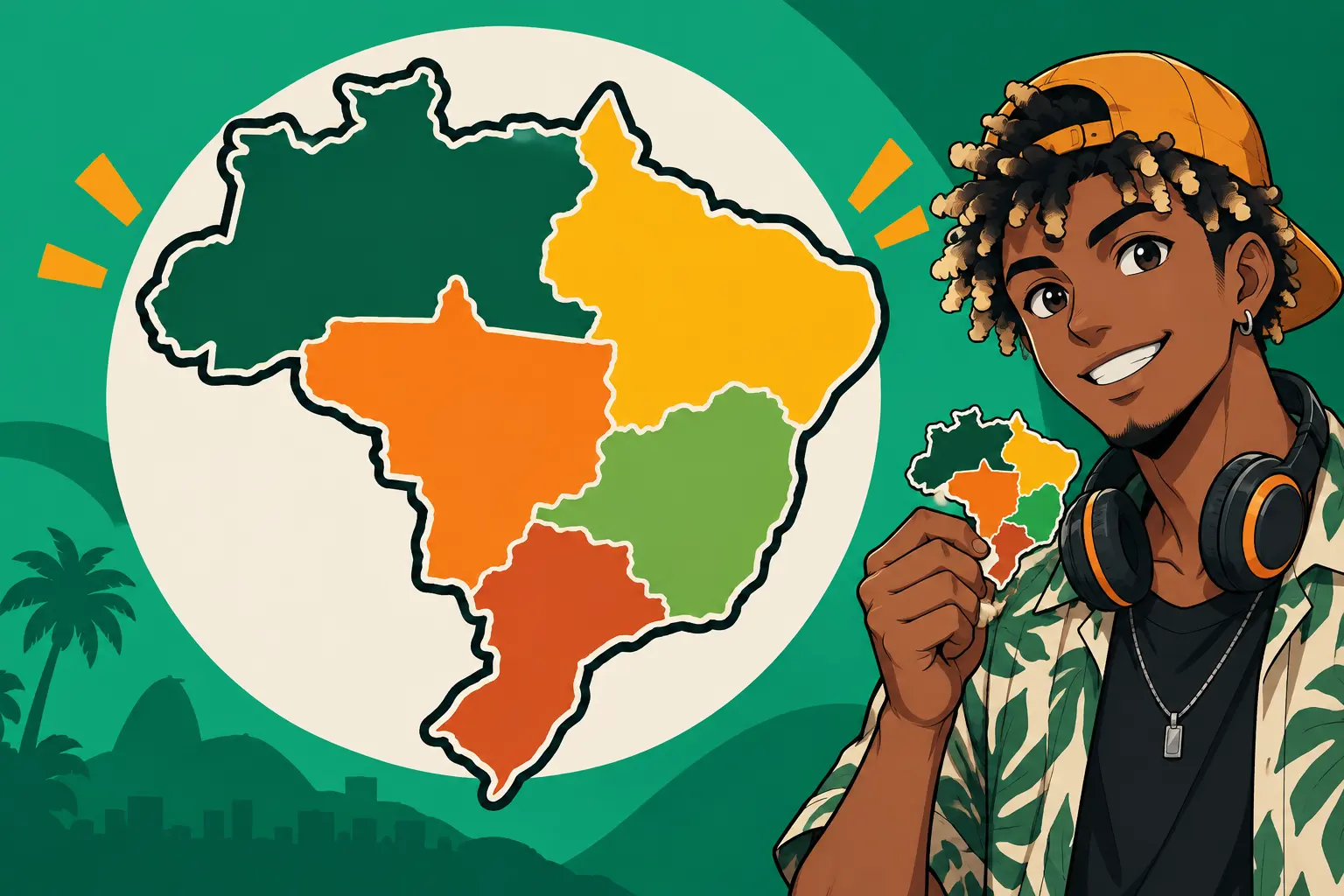 Capa de Divisão e dinâmica regional brasileira